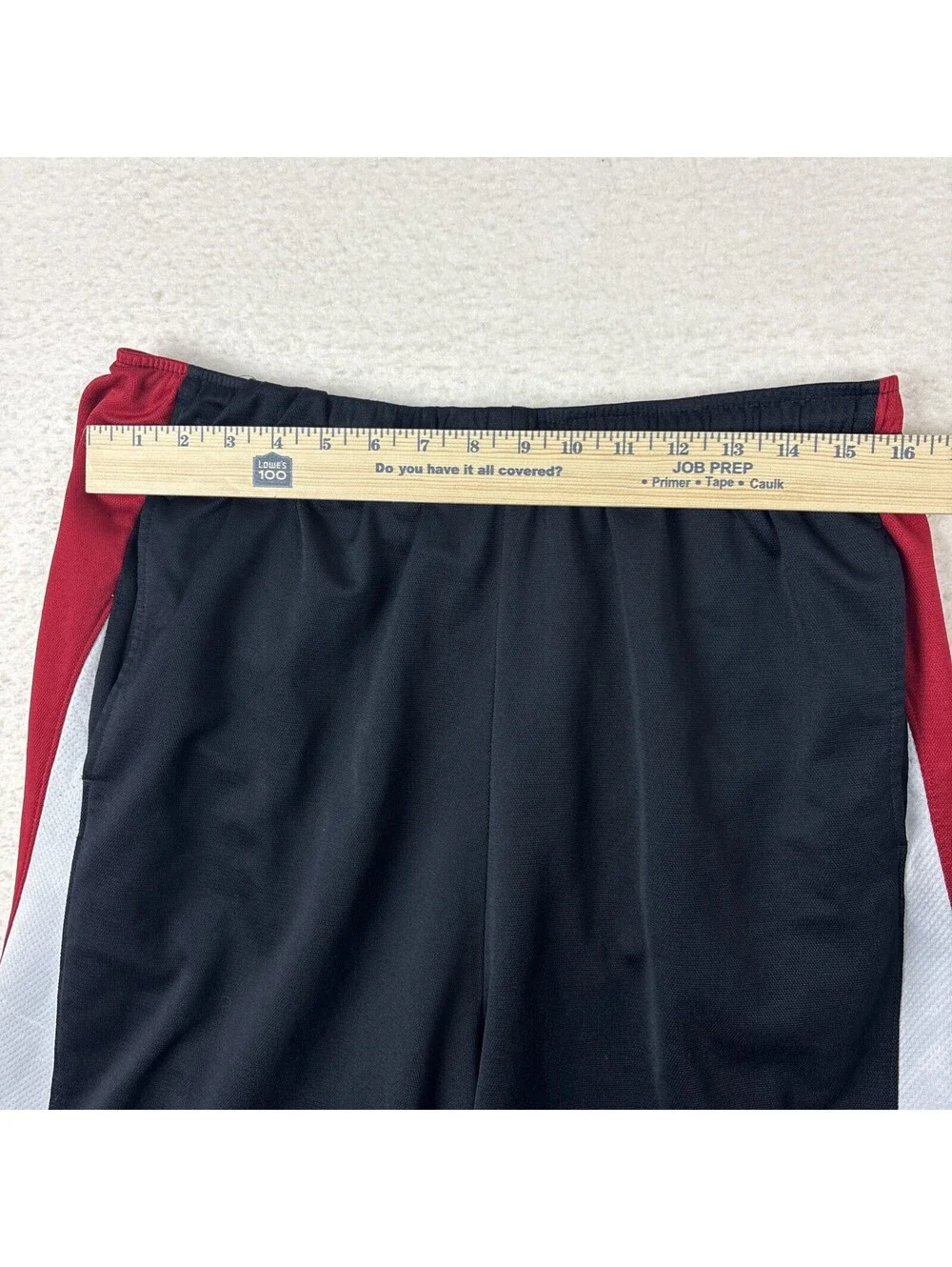Vintage Y2K Nike Air Jordan Basketball Shorts Mens XXL Black Red Jumpman Baggy